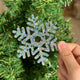 3mm Silver Sparkle Glitter Acrylic Sheet Plexiglass (3pcs)