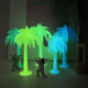 3.18mm Blue Turquoise Glow in the Dark Acrylic Sheet Plexiglass (3pcs)