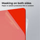3.18mm Red Translucent Glossy Acrylic Sheet (3pcs)
