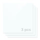 3mm Pearl White Opaque Glossy Acrylic Sheet for Diode Laser Cutting (3pcs)