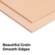3mm Basswood Plywood Sheets (30pcs)