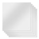 3.18mm Silver Mirror Acrylic Sheet Plexiglass (5pcs)