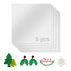 3.18mm Silver Mirror Acrylic Sheet Plexiglass (5pcs)