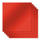 3.18mm Pale Red Mirror Acrylic Sheet (5pcs)