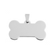 Bone Stainless Steel Dog Tag for Laser Engraving (10pcs)