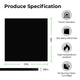 3.18mm Black Fire Retardant Acrylic Sheet Plexiglass for Diode Laser Cutting (3pcs)