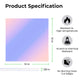 3.18mm Blue Clear Iridescent Acrylic (3pcs)