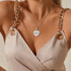 Heart Stainless Steel Tag for Laser Engraving (10pcs)