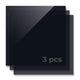 3.18mm Black Translucent Glossy Acrylic Sheet (3pcs)