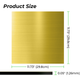 1.3mm Laser Engraving Two-Tone Plastic Sheet Gold to Black (5pcs)