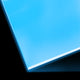 3.18mm Blue Turquoise Glow in the Dark Acrylic Sheet Plexiglass (3pcs)