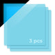 3.18mm Blue Turquoise Glow in the Dark Acrylic Sheet Plexiglass (3pcs)