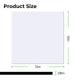 3.18mm White to Black Two-Tone Acrylic Sheet for Diode Laser Cutting (3pcs)