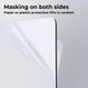 3.18mm White to Black Two-Tone Acrylic Sheet for Diode Laser Cutting (3pcs)