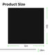 3.18mm Black to White Two-Tone Acrylic Sheet Plexiglass (3pcs)