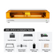 xTool S1 + 1064nm IR Laser Kit: Enclosed Diode Laser Engraver & Cutter