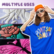 Laser-Safe Black 3D Puff Vinyl Heat Transfer Vinyl Roll