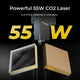 xTool P2S&P2 55W Desktop CO2 Laser Cutter