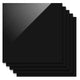 1mm Black Opaque Glossy Acrylic Sheet Plexiglass for Diode Laser Cutting (10pcs)