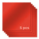 3.18mm Pale Red Mirror Acrylic Sheet (5pcs)