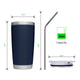 20oz Stainless Steel Coffee Tumbler for Laser Engraving
