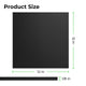 3.18mm Frosted Black Acrylic Plexiglass for Diode Laser Cutting (3pcs)