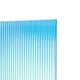 3mm Iridescent Blue Striped Transparent Acrylic Plexiglass (3pcs)