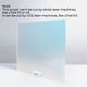 3.18mm Clear Iridescent Transparent Blue Film Frosted Acrylic Plexiglass (3pcs)