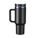 Black To Iridescent Stainless Steel Tumbler with Removable Handle (40oz)