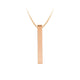 Stainless Steel Vertical Bar Necklace (6pcs)