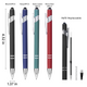 Ballpoint Pens with Stylus (12pcs) Black/Wine Red/Dark Green/Navy