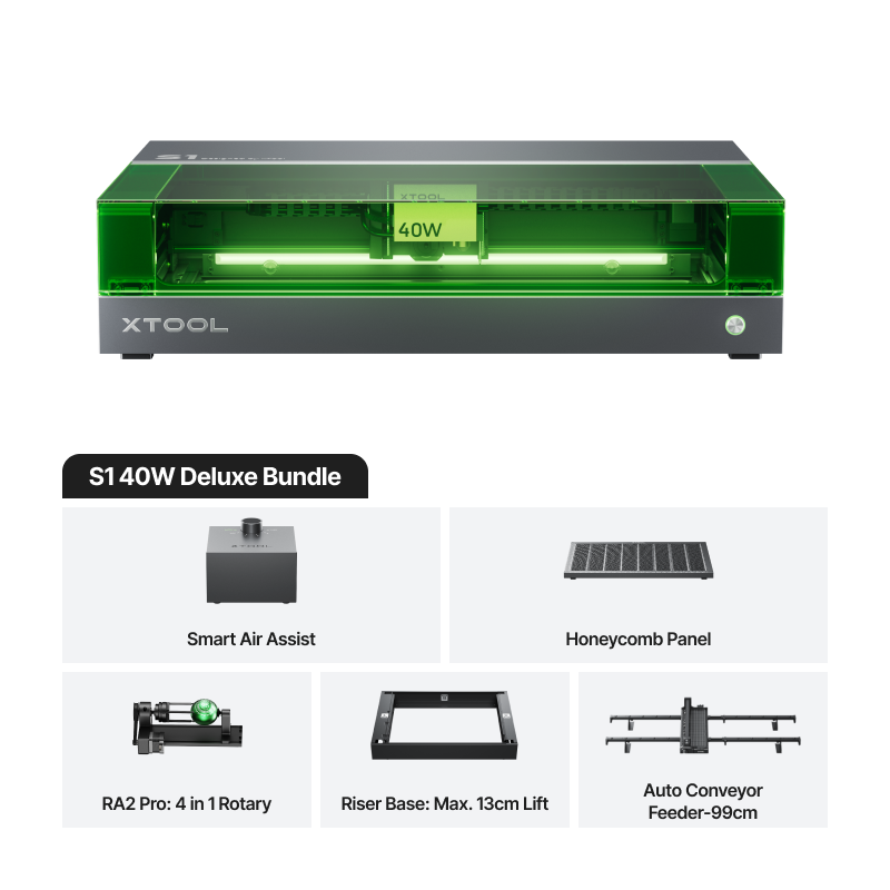 xTool S1 Enclosed Diode Laser Cutter