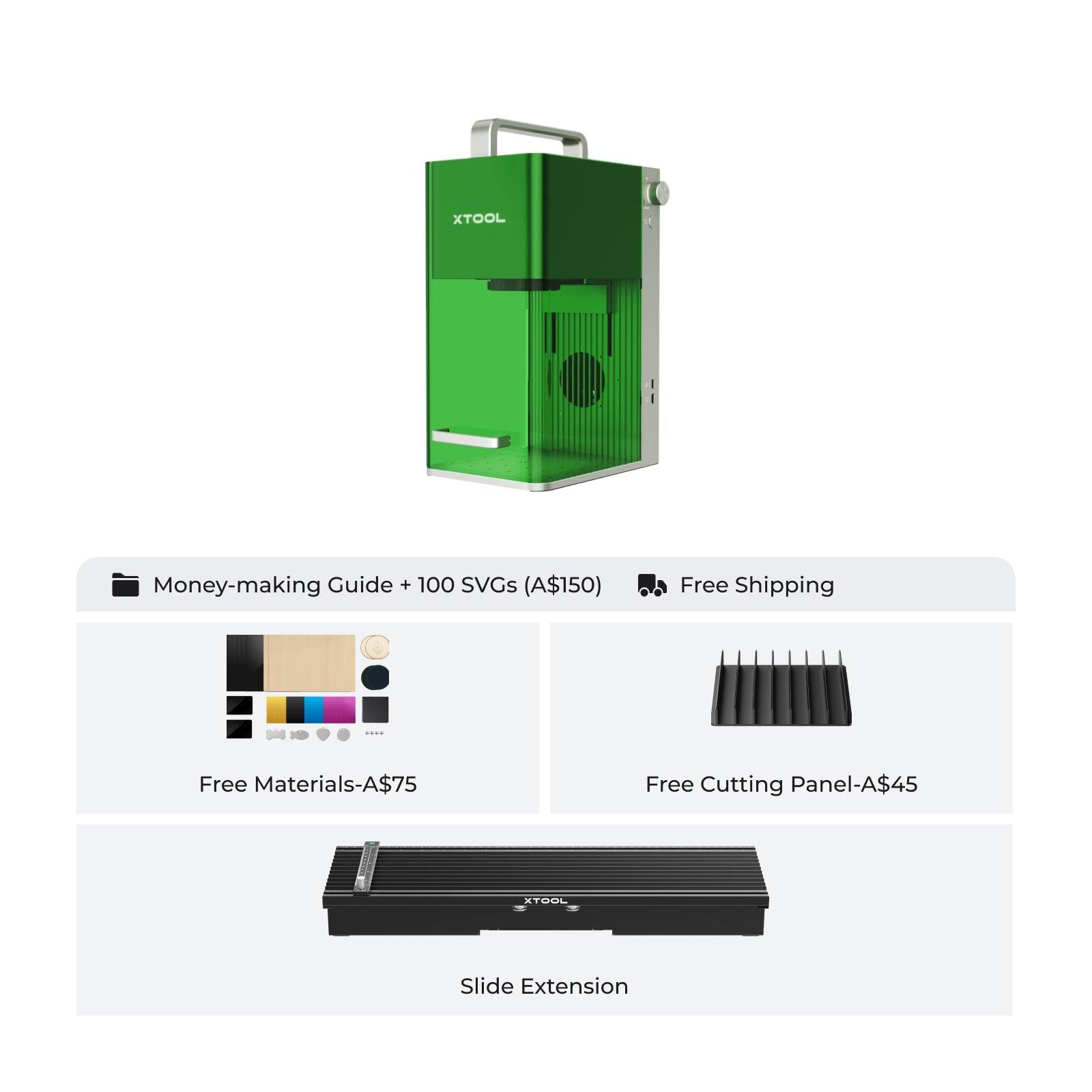 xTool F1: Fastest Portable Laser Engraver with IR + Diode Laser