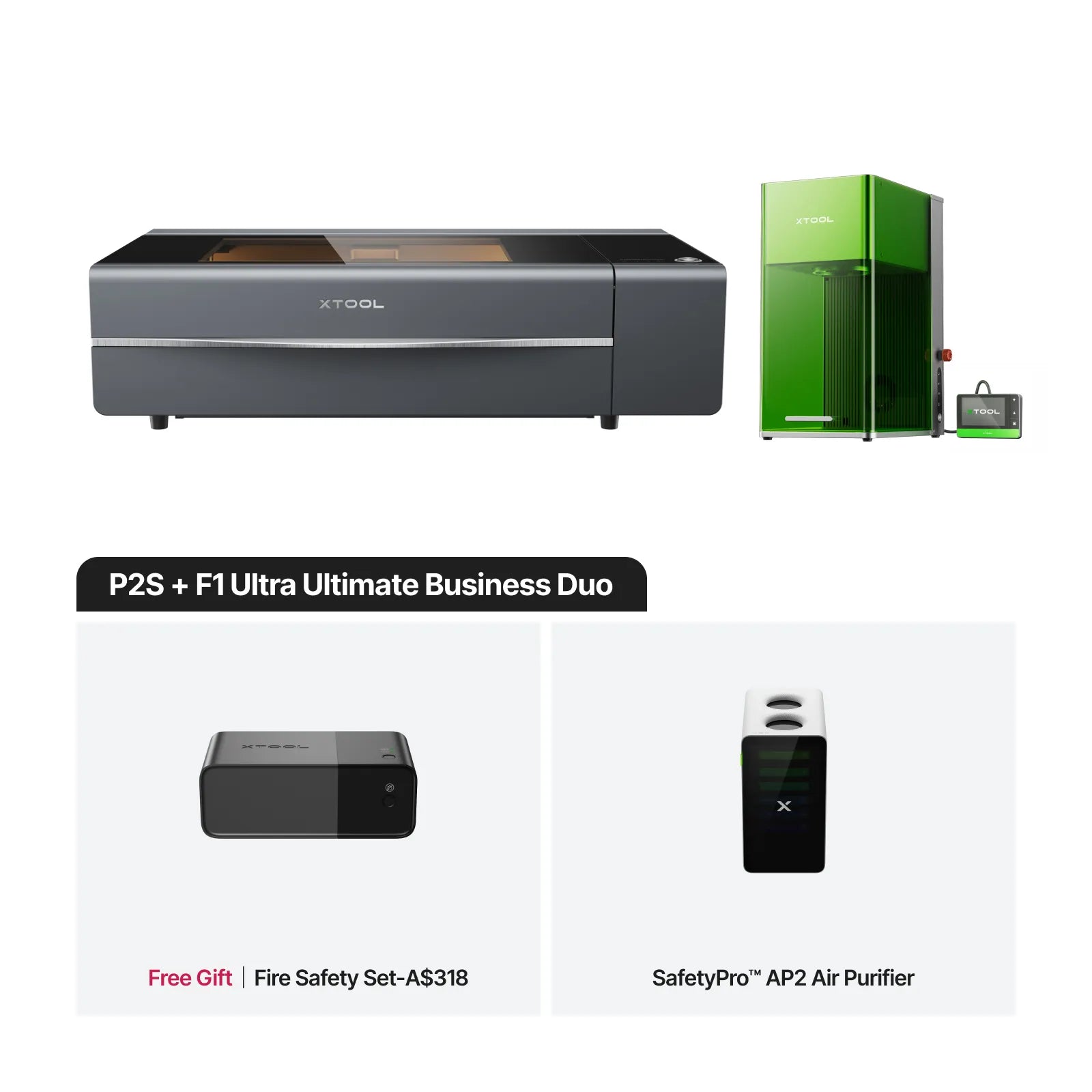 xTool P+F Series Ultimate Productive Business Duo