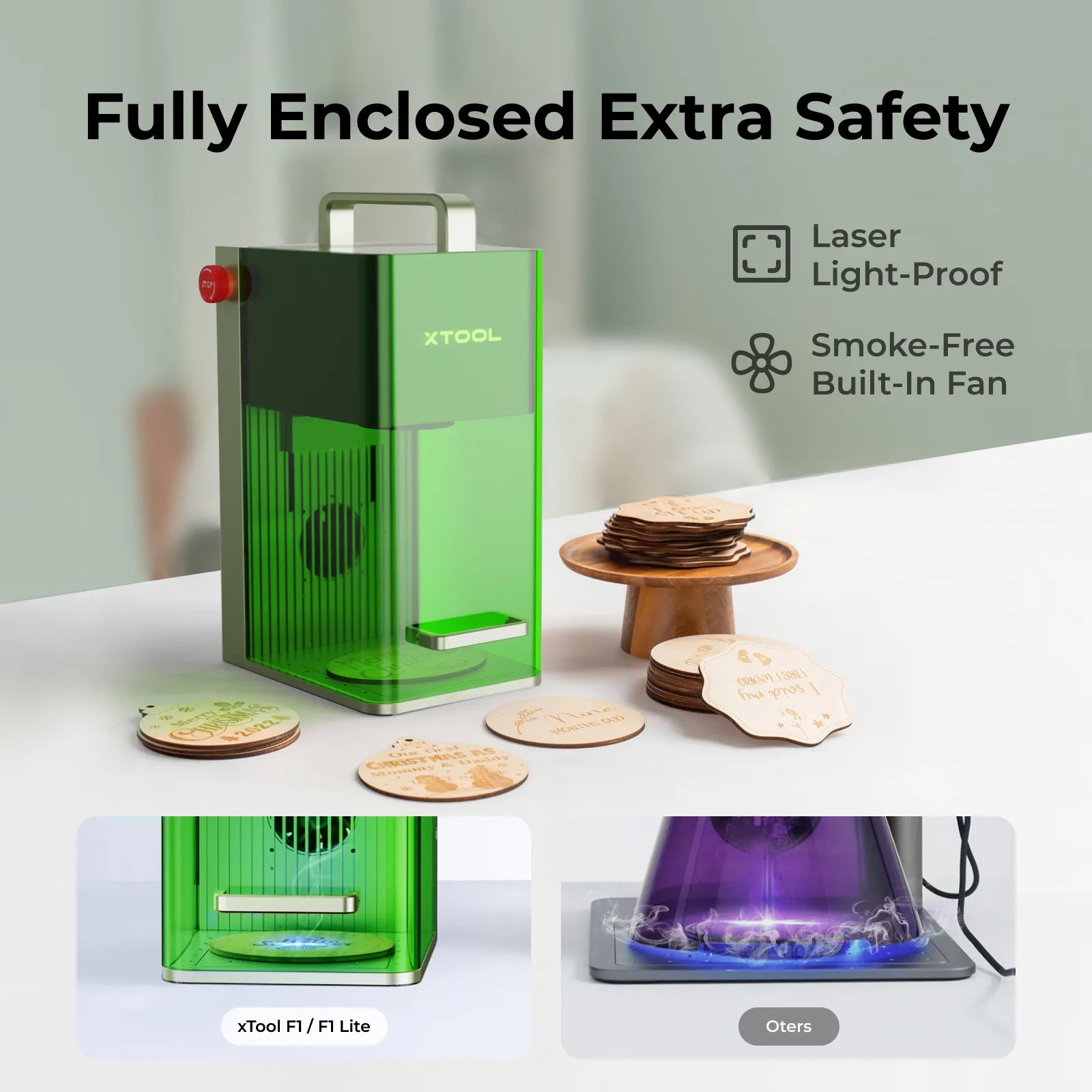xTool F1: Fastest Portable Laser Engraver with IR + Diode Laser
