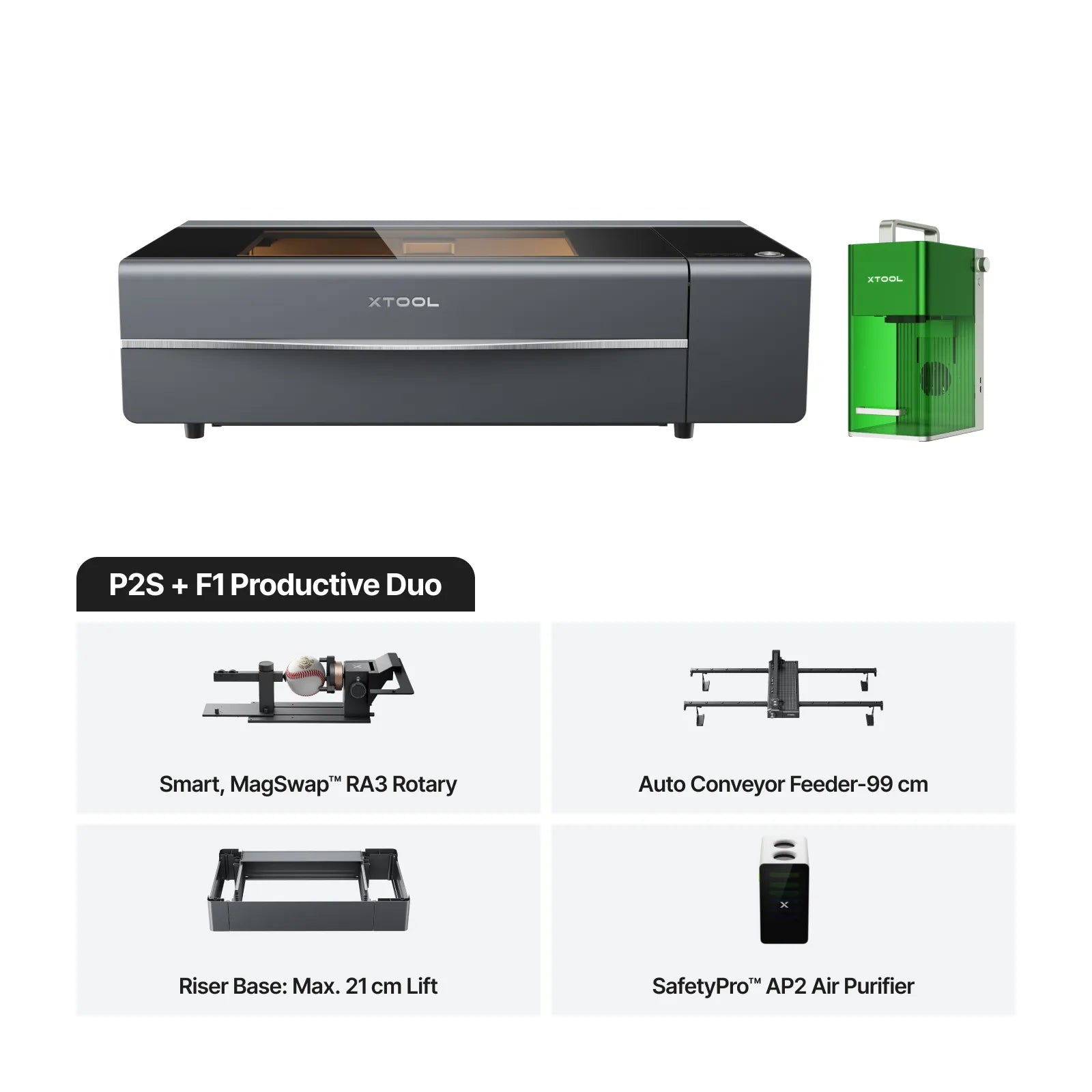xTool P+F Series Ultimate Productive Business Duo