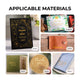 Gold and Silver Foil Transfer Paper for xTool M1 Ultra Hot Foil Pen (20pcs)