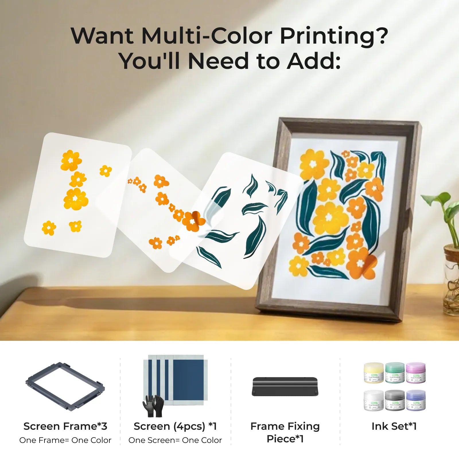 xTool Screen Printer: 1st Screen Printing Solution with Laser