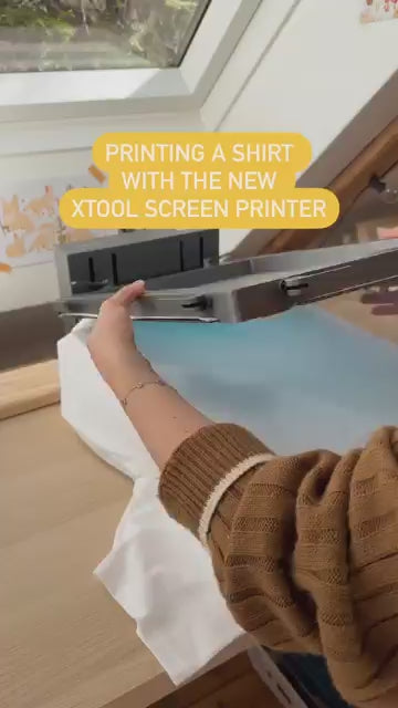 xTool Screen Printer: 1st Screen Printing Solution with Laser