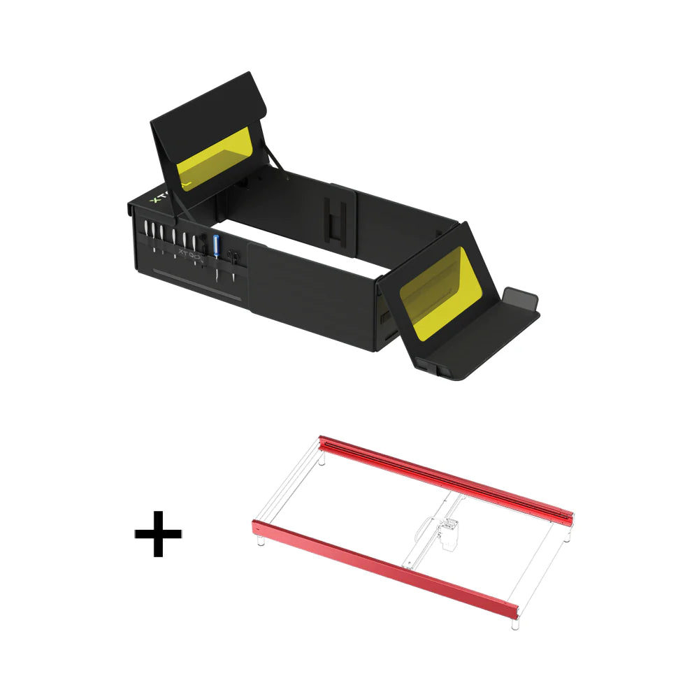 xTool Enclosure: foldable and smoke-proof cover for D1/D1 Pro and other laser engravers