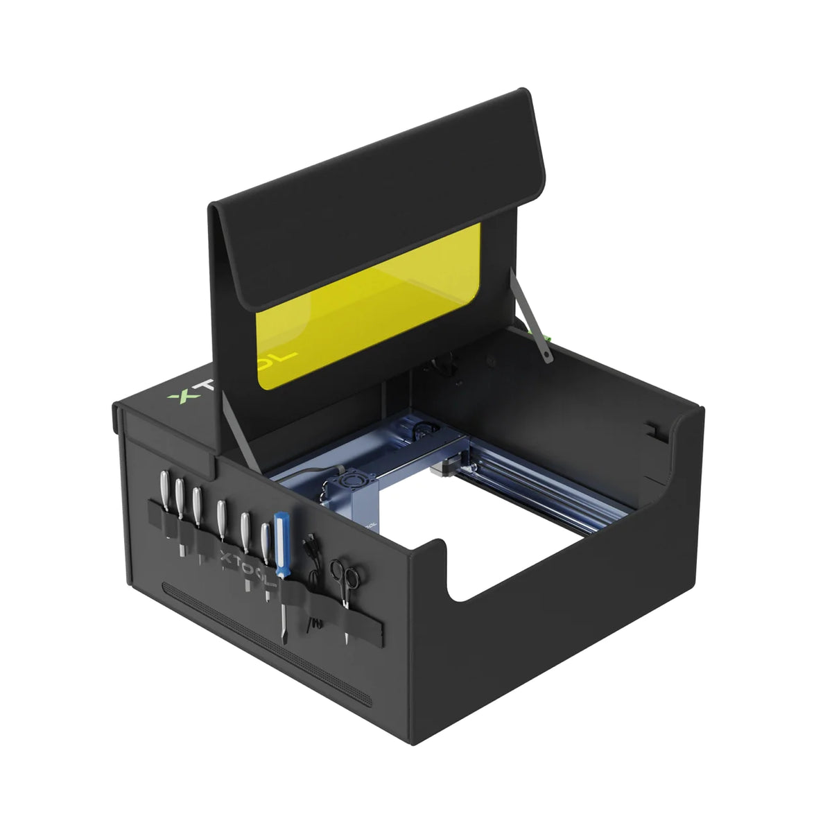 XTOOL D1カバー xTool カバー D1/D1 Pro用 折りたたみ式防煙カバー