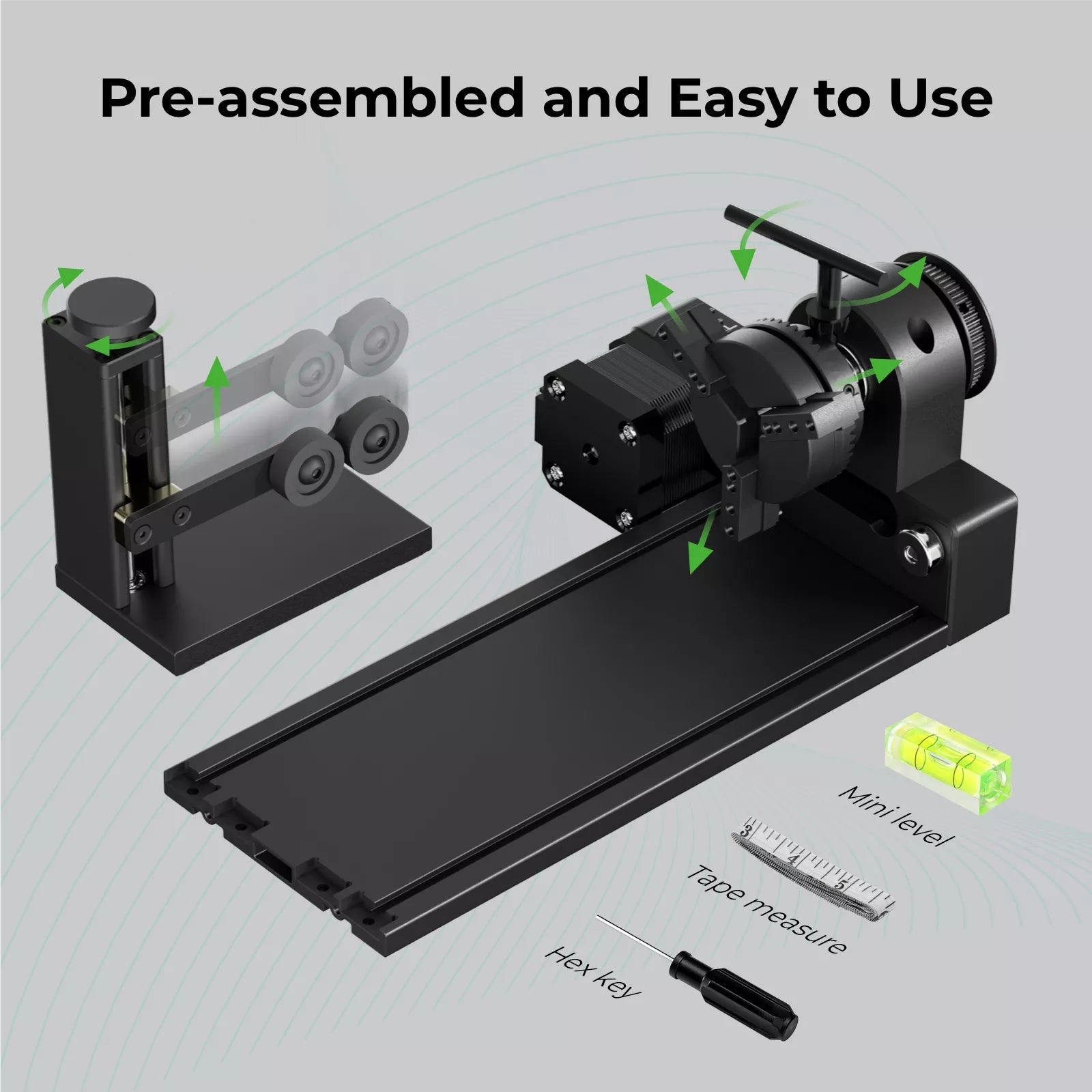 Xtool ra2pro rotary main 3